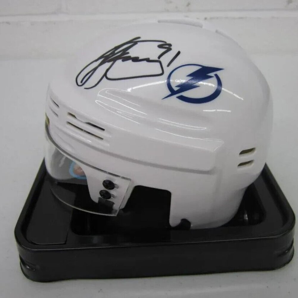 Steven Stamkos signed Tampa Bay Lightning Mini Hockey Helmet w/COA